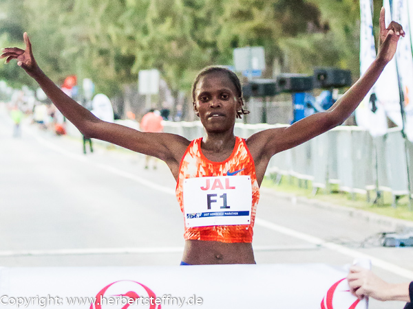 Brigid Kosgei Honolulu 2017